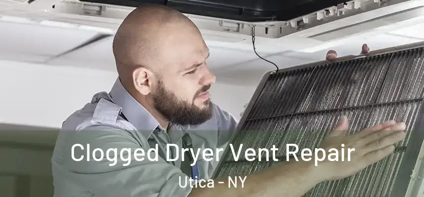  Clogged Dryer Vent Repair Utica - NY